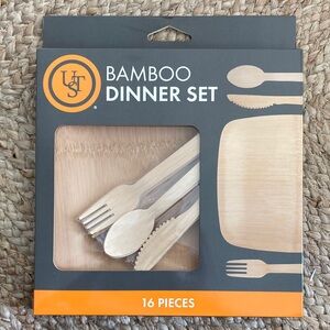 Bamboo Dinner Set - Natural